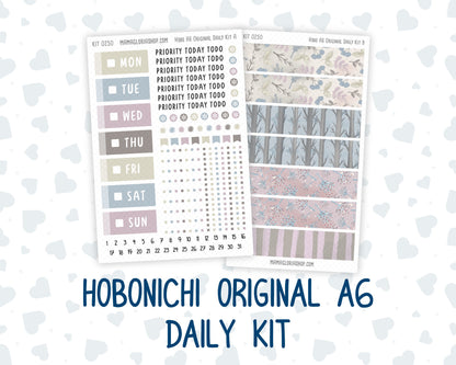 Kit 0250 - A6 Hobonichi Original - Daily Kit - Quiet January