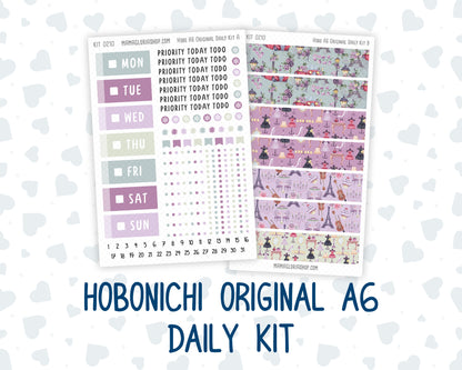 Kit 0210- A6 Hobonichi Original – Daily Kit - Paris Dream - March