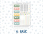 Kit 0212- A6 Hobonichi Original – Daily Kit - Prickly And Pretty - April