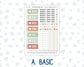 Kit 0244 - A6 Hobonichi Original - Daily Kit - December - Santas Village