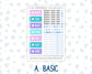 Kit 0230 - A6 Hobonichi Original - Daily Kit - August - School Daze