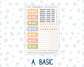 Kit 0280 - A6 Hobonichi Original - Daily Kit - Half Past Six In August