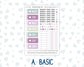Kit 0210- A6 Hobonichi Original – Daily Kit - Paris Dream - March