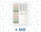 Kit 0257 - A6 Hobonichi Original - Daily Kit - March - Blush Garden