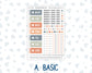 Kit 0300 - A6 Hobonichi Original - Daily Kit - October - Autumn Stroll