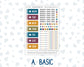 Kit 0304 - A6 Hobonichi Original - Daily Kit - November - Autumn In Bloom
