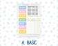 Kit 0279 - A6 Hobonichi Original - Daily Kit - August - Not Ready For School