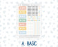 Kit 0222 - A6 Hobonichi Original - Daily Kit - June - Beach Day