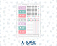 Kit 0225 - A6 Hobonichi Original - Daily Kit - July - Carnival Joy