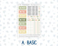Kit 0295 - A6 Hobonichi Original - Daily Kit - September - Apple Harvest