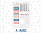 Kit 0234 - A6 Hobonichi Original - Daily Kit - September - REF - Kit 0234 – Reader’s Escape - September