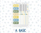 Kit 0274 - A6 Hobonichi Original - Daily Kit - July - Sunny Lemon Shore