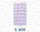 Kit 0263 - A6 Hobonichi Original - Daily Kit - April - Lavender Drift