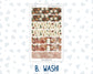 Kit 0298 - A6 Hobonichi Original - Daily Kit - October - Velvet Bloom