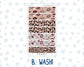 Kit 0207- A6 Hobonichi Original– Daily Kit - Wild Love - February