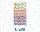 Kit 0226 - A6 Hobonichi Original - Daily Kit - July - Tropical Whimsy