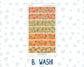 Kit 0233 - A6 Hobonichi Original - Daily Kit - September - Cinnamon Days