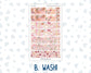 Kit 0294 - A6 Hobonichi Original - Daily Kit - September - Rosy Reveria