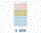 Kit 0222 - A6 Hobonichi Original - Daily Kit - June - Beach Day