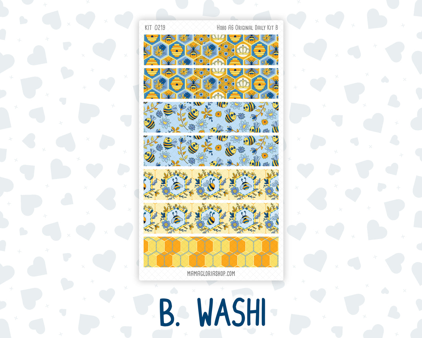 Kit 0219- A6 Hobonichi Original – Daily Kit - Bee's Business - May