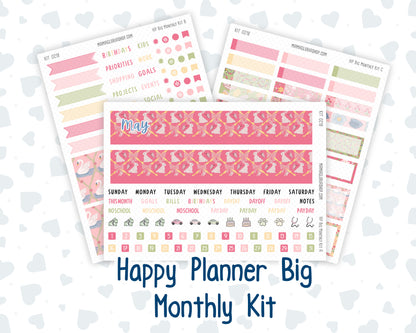 HP - Monthly - Kit 0218- Mother's Love- May - For Big Happy Planner