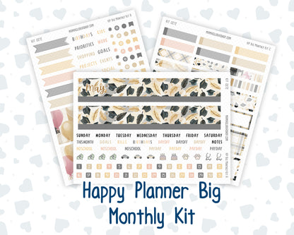 Kit 0272 - HP Big - Monthly Kit - May - Graduation - For Big Happy Planner