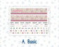 Kit 0232 - HP Big - Monthly Kit - September - Heirloom Garden - For Big Happy Planner