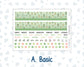 Kit 0256 - HP Big - Monthly Kit - March - Froggy Luck - For Big Happy Planner