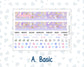 Kit 0252 - HP Big - Monthly Kit - February - Tokyo Candy Cloud - For Big Happy Planner