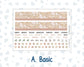 Kit 0301 - HP Big - Monthly Kit - November - Sunday Comfort - For Big Happy Planner