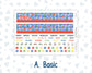 Kit 0220 - HP Big - Monthly Kit - June - June Berries - For Big Happy Planner
