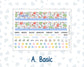 Kit 0279 - HP Big - Monthly Kit - August - Not Ready For School - For Big Happy Planner