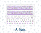 Kit 0263 - HP Big - Monthly Kit - April - Lavender Drift - For Big Happy Planner