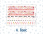 Kit 0294 - HP Big - Monthly Kit - September - Rosy Reveria - For Big Happy Planner