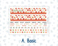 Kit 0235 - HP Big - Monthly Kit - September - Apple Orchard - For Big Happy Planner