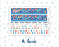 Kit 0268 - HP Big - Monthly Kit - June - Sea Sweeties - For Big Happy Planner