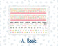 Kit 0260 - HP Big - Monthly Kit - April - Pastel Egg Hunt - For Big Happy Planner