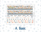 Kit 0300 - HP Big - Monthly Kit - October - Autumn Stroll - For Big Happy Planner
