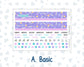 Kit 0230 - HP Big - Monthly Kit - August - School Daze - For Big Happy Planner
