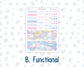 Kit 0252 - HP Big - Monthly Kit - February - Tokyo Candy Cloud - For Big Happy Planner