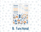 Kit 0299 - HP Big - Monthly Kit - October - Book Nook - For Big Happy Planner
