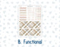 Kit 0301 - HP Big - Monthly Kit - November - Sunday Comfort - For Big Happy Planner