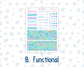 Kit 0230 - HP Big - Monthly Kit - August - School Daze - For Big Happy Planner