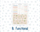 Kit 0261 - HP Big - Monthly Kit - April - Llama Spring - For Big Happy Planner
