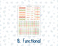 Kit 0235 - HP Big - Monthly Kit - September - Apple Orchard - For Big Happy Planner