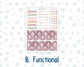 Kit 0293 - HP Big - Monthly Kit - September - Fleur de Provence - For Big Happy Planner