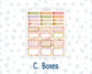 Kit 0240 - HP Big - Monthly Kit - November - Cozy Thanksgiving - For Big Happy Planner