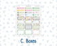Kit 0267 - HP Big - Monthly Kit - May - Flowers For Mama - For Big Happy Planner