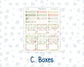 Kit 0295 - HP Big - Monthly Kit - September - Apple Harvest - For Big Happy Planner