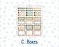 Kit 0242 - HP Big - Monthly Kit - November - Cottage Autumn - For Big Happy Planner
